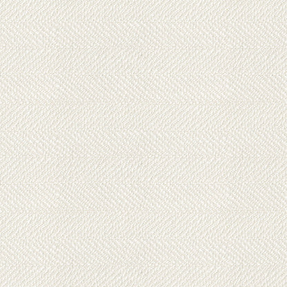 Snow Chevron fabric close-up showing a white chevron pattern woven into fabric.