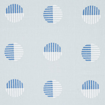 SCHUMACHER  SMITH STREET ANDO HAND BLOCK PRINT PRINTS PRINTS CHAMBRAY   - 180000