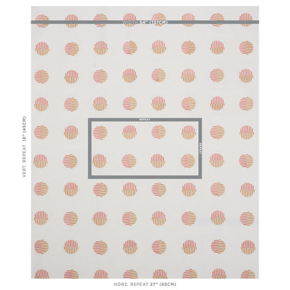 SCHUMACHER  SMITH STREET ANDO HAND BLOCK PRINT PRINTS PRINTS RUST , OCHRE   - 180001