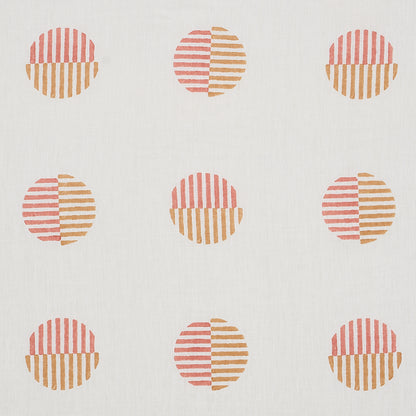 SCHUMACHER  SMITH STREET ANDO HAND BLOCK PRINT PRINTS PRINTS RUST , OCHRE   - 180001