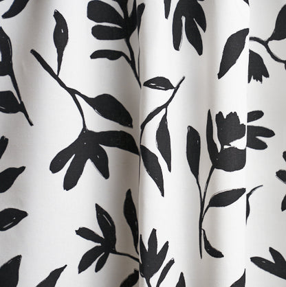 SCHUMACHER  NEW WAVE: BLACK & WHITE LAUREL   Black   - 180011