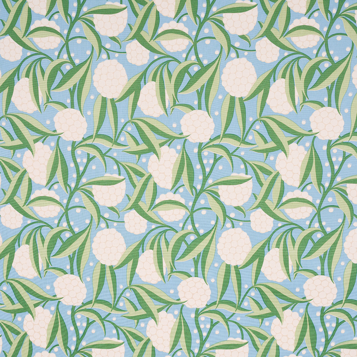 SCHUMACHER  MOON RIVER RUBUS COTTON LINEN   Delft   - 180070