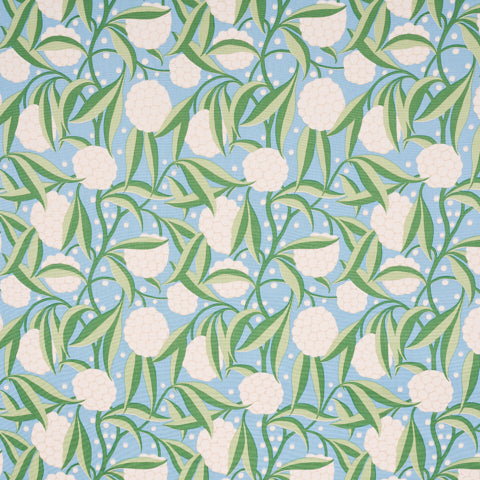 SCHUMACHER  MOON RIVER RUBUS COTTON LINEN   Delft   - 180070