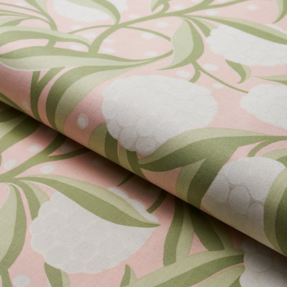 SCHUMACHER  MOON RIVER RUBUS COTTON LINEN   Blush   - 180071