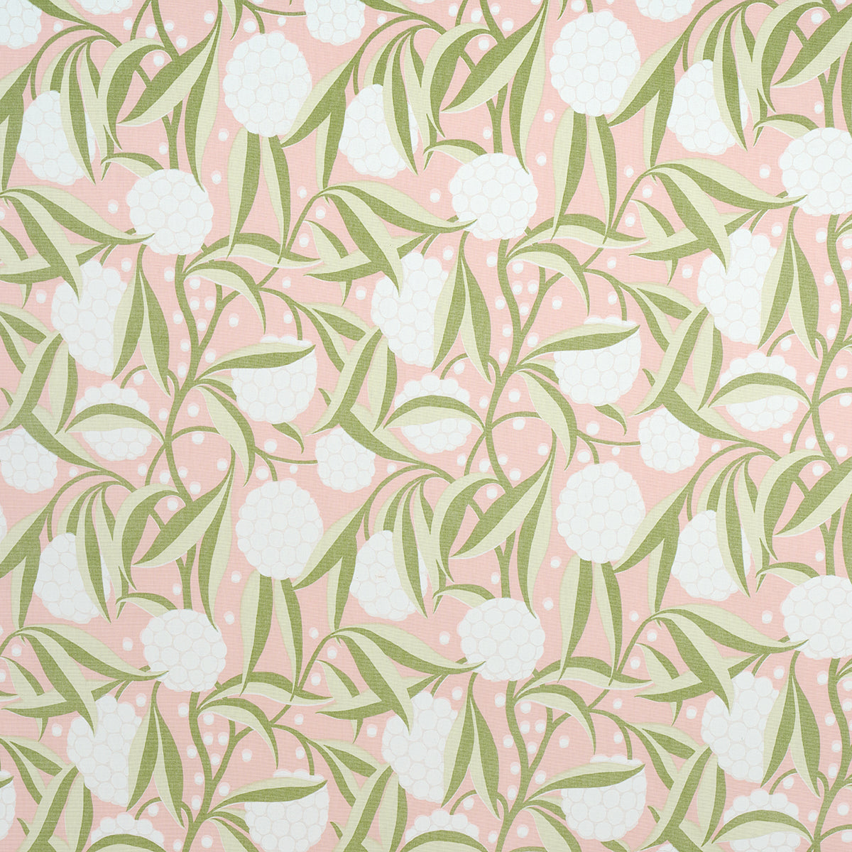 SCHUMACHER  MOON RIVER RUBUS COTTON LINEN   Blush   - 180071