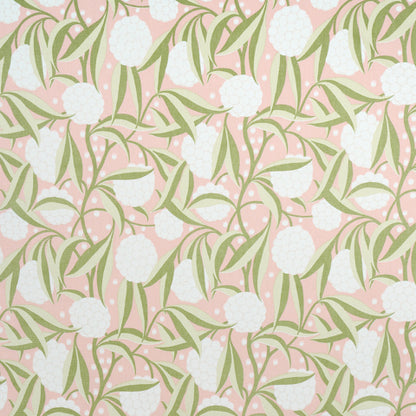 SCHUMACHER  MOON RIVER RUBUS COTTON LINEN   Blush   - 180071