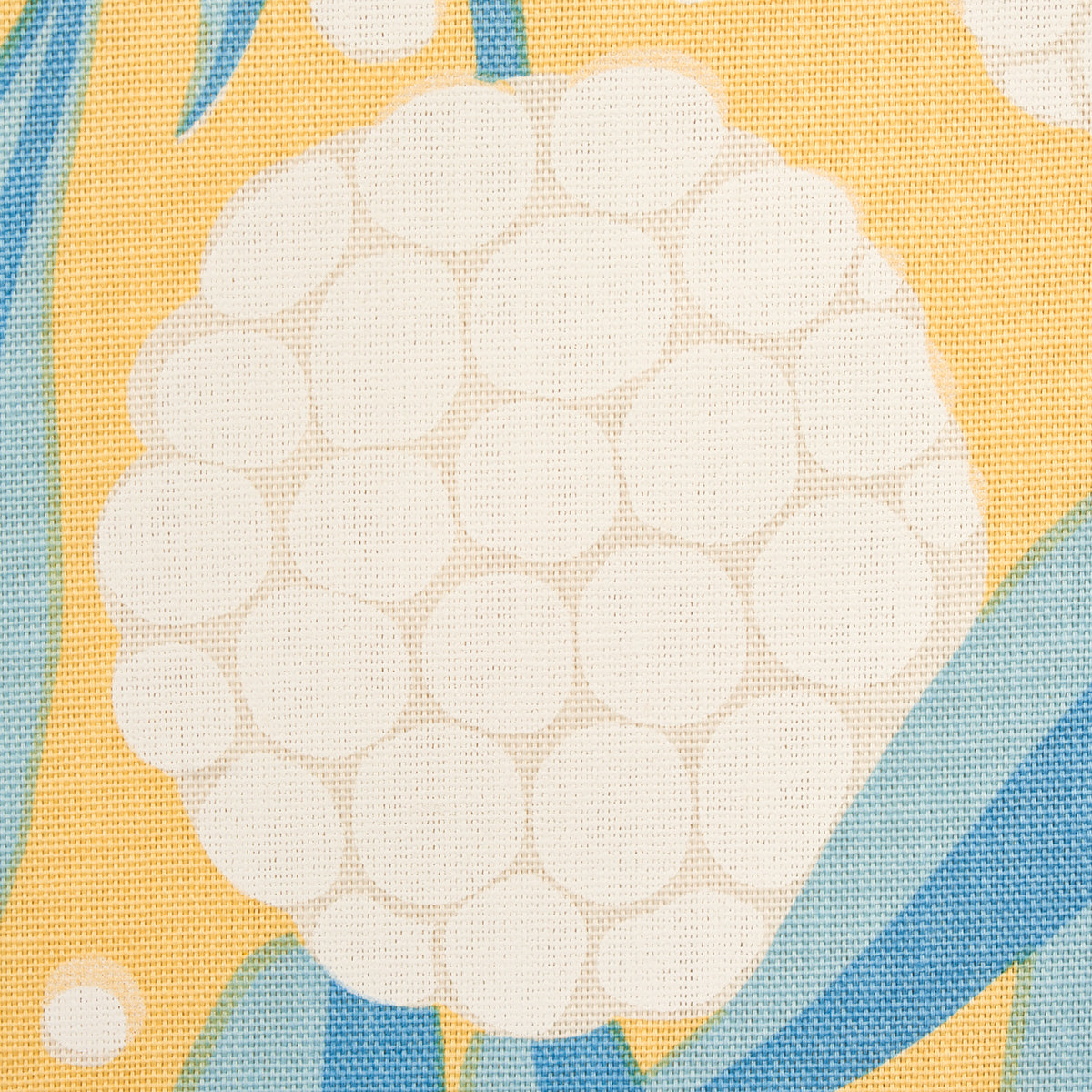 SCHUMACHER  MOON RIVER RUBUS COTTON LINEN   Yellow   - 180072