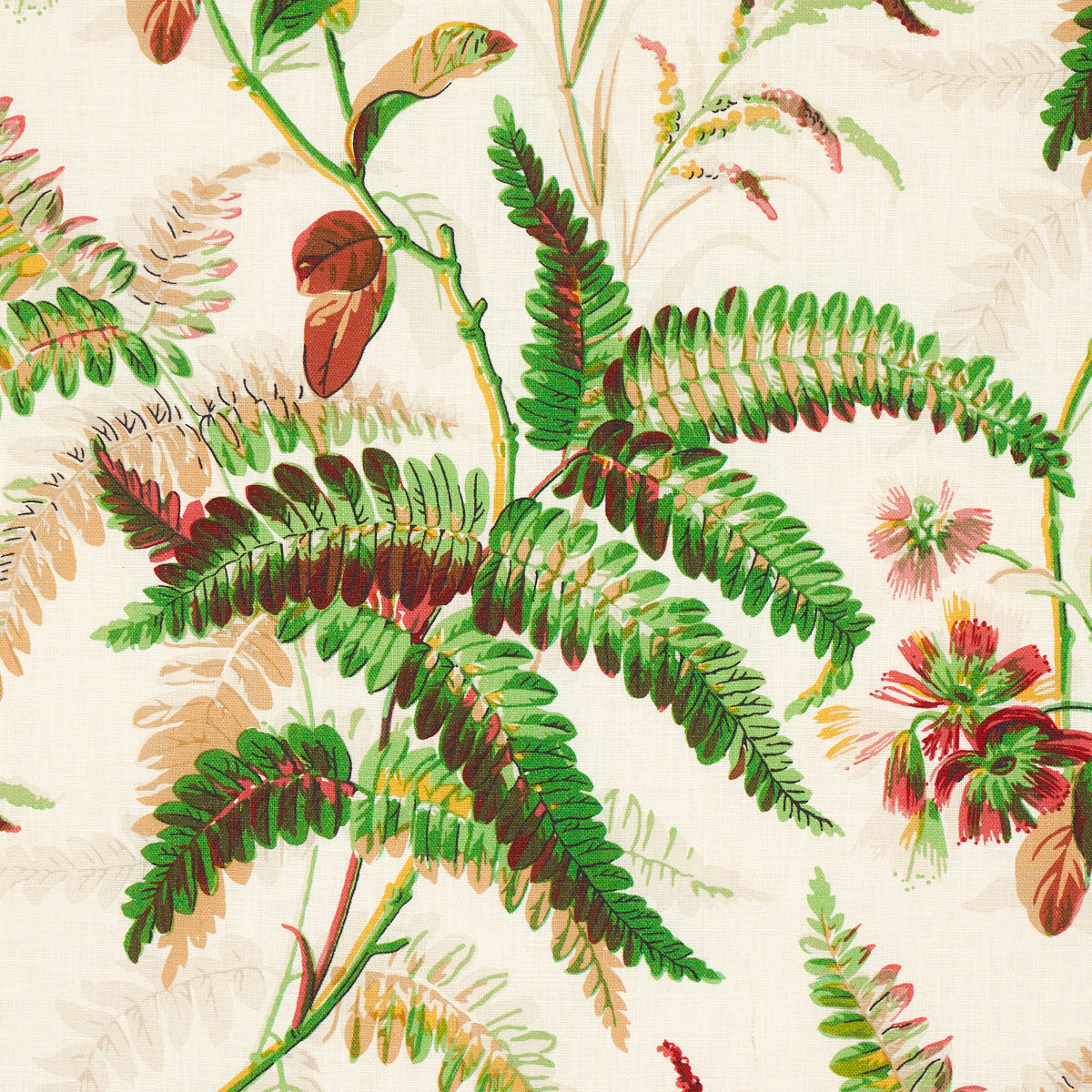 SCHUMACHER  SCHUMACHER CLASSICS MYERS FERN LINEN PRINTS PRINTS DOCUMENT   - 180101