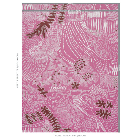 SCHUMACHER  CLEMENTS RIBEIRO HAVEN   Pink And Maroon   - 180152