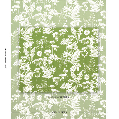 SCHUMACHER  INDOOR/OUTDOOR PRINTS SPRING FLORAL INDOOR/OUTDOOR   Green   - 180221