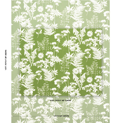 SCHUMACHER  INDOOR/OUTDOOR PRINTS SPRING FLORAL INDOOR/OUTDOOR   Green   - 180221
