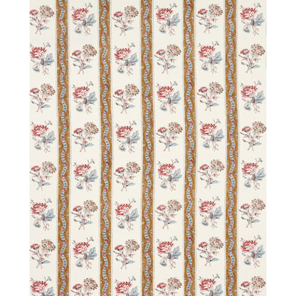 SCHUMACHER  WILLIAMSBURG ARIANA FLORAL STRIPE   Document   - 180240