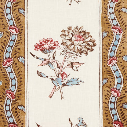 SCHUMACHER  WILLIAMSBURG ARIANA FLORAL STRIPE   Document   - 180240