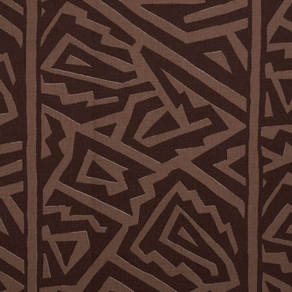 SCHUMACHER  DAVID KAIHOI JAGGED MAZE PRINTS PRINTS BROWN   - 180321