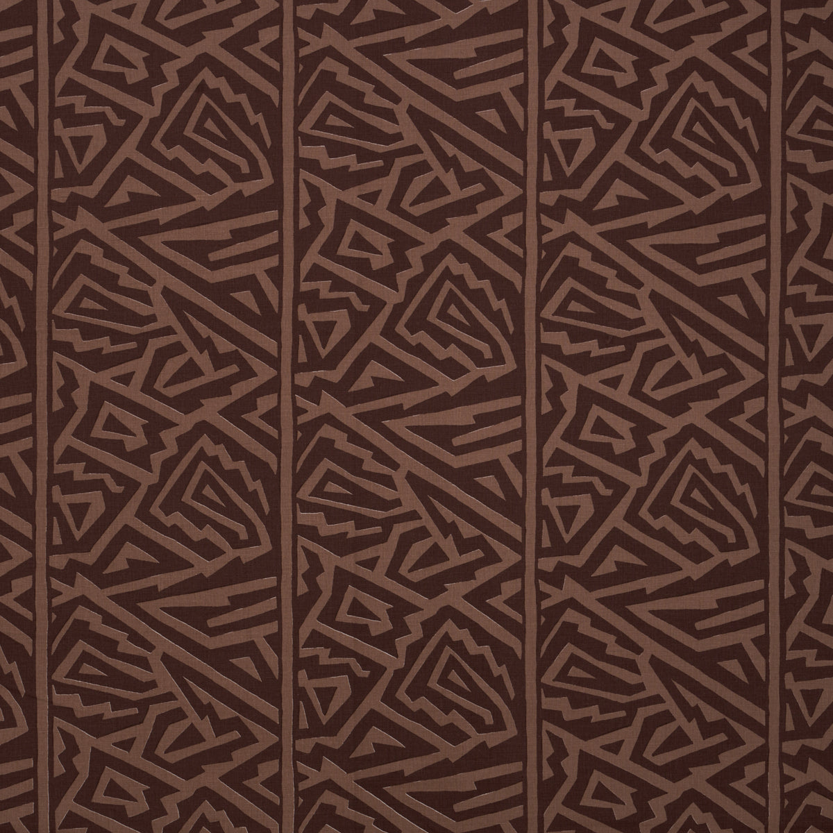 SCHUMACHER  DAVID KAIHOI JAGGED MAZE PRINTS PRINTS BROWN   - 180321