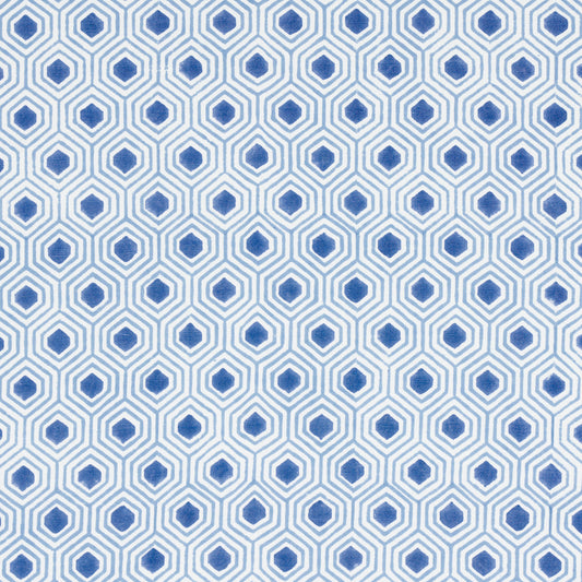 SCHUMACHER  EASY ELEMENTS OTIS HAND PRINT PRINTS PRINTS BLUE   - 180370