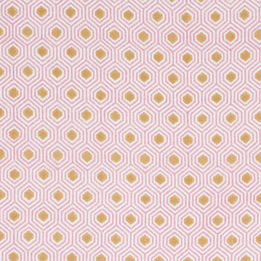 SCHUMACHER  EASY ELEMENTS OTIS HAND PRINT PRINTS PRINTS PINK , GOLD   - 180372