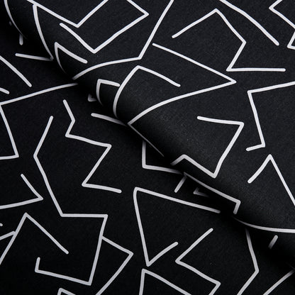 SCHUMACHER  NEW WAVE: BLACK & WHITE TANGENT PRINT   Carbon   - 180410