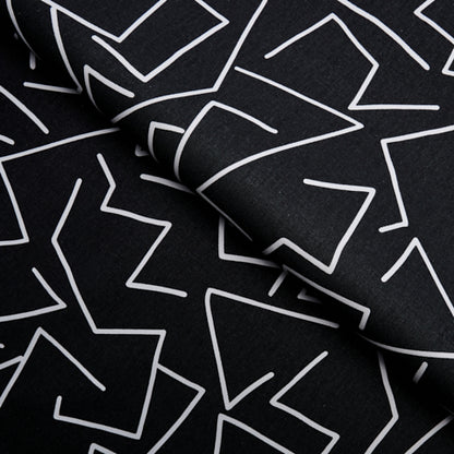 SCHUMACHER  NEW WAVE: BLACK & WHITE TANGENT PRINT   Carbon   - 180410