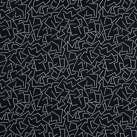 SCHUMACHER  NEW WAVE: BLACK & WHITE TANGENT PRINT   Carbon   - 180410