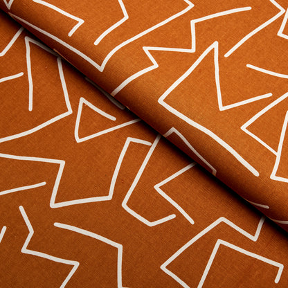 SCHUMACHER  HADIYA WILLIAMS TANGENT PRINT   Saffron   - 180412