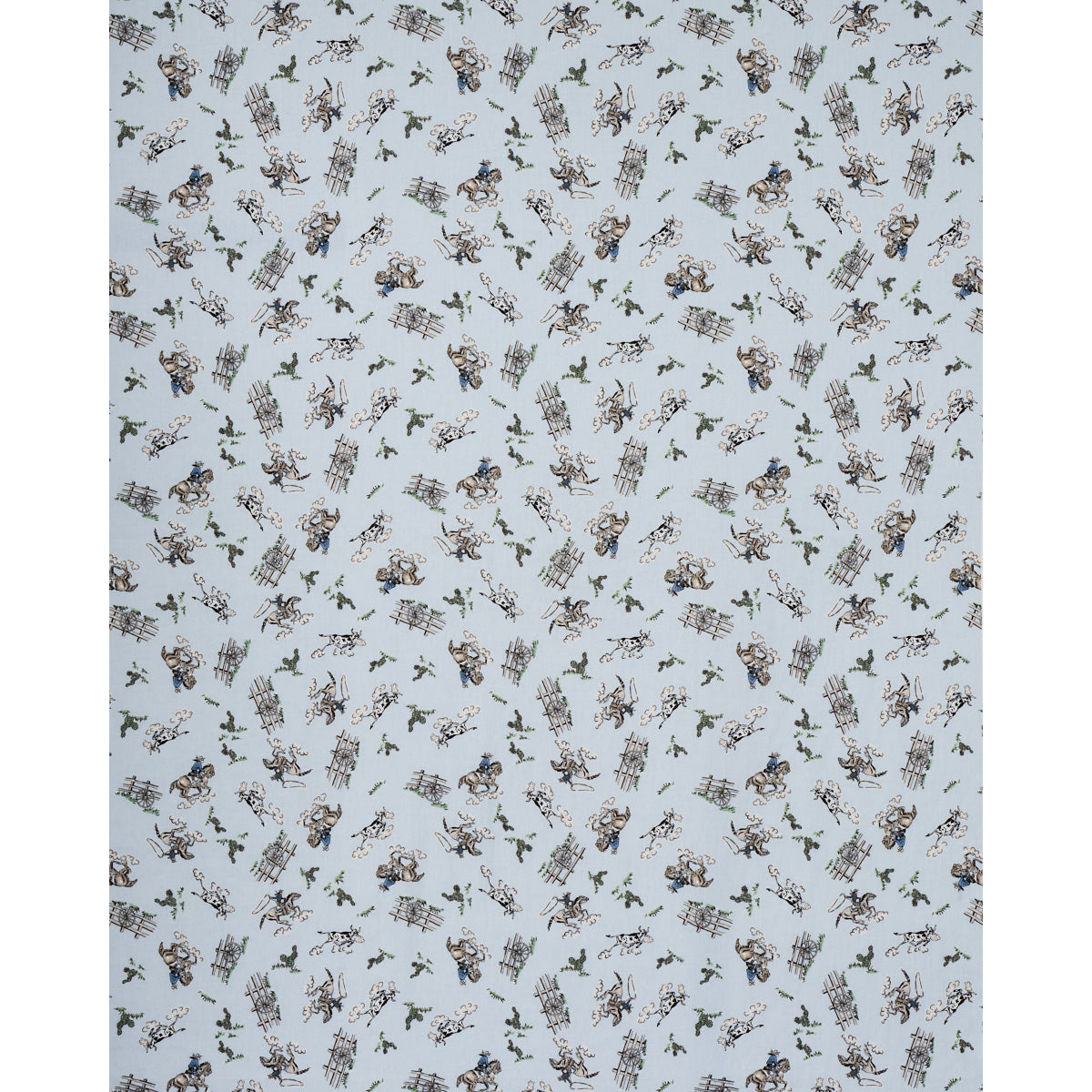 SCHUMACHER  MARIE-CHANTAL WILD WEST PERFORMANCE LINEN PRINTS,HIGH PERFORMANCE PRINTS,HIGH PERFORMANCE BLUE   - 180461