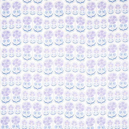 SCHUMACHER  BOHEMIA ANJUNA FLORAL LINEN PRINT PRINTS PRINTS LILAC   - 180482