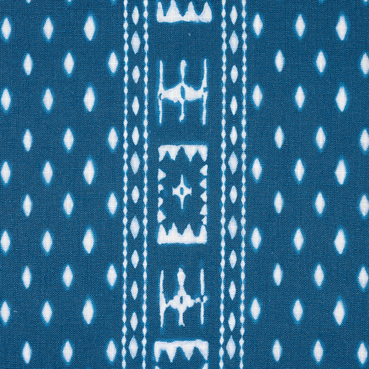 SCHUMACHER  BOHEMIA INDAH BATIK PRINTS PRINTS INDIGO   - 180490