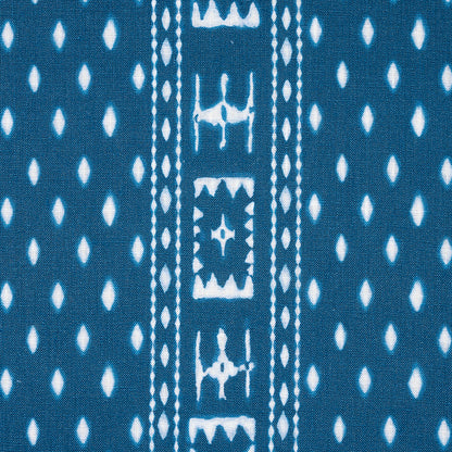 SCHUMACHER  BOHEMIA INDAH BATIK PRINTS PRINTS INDIGO   - 180490