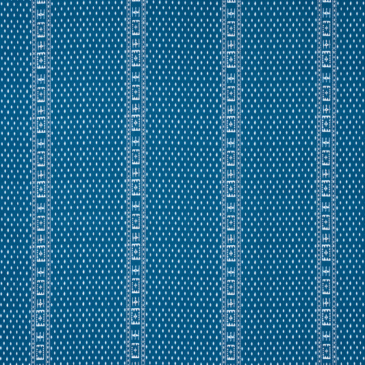 SCHUMACHER  BOHEMIA INDAH BATIK PRINTS PRINTS INDIGO   - 180490