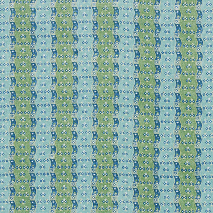 SCHUMACHER  NEW TRADITIONAL: PROVEN??AL OTTILIE STRIPE PRINTS PRINTS GREEN   - 180561