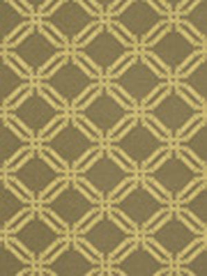 Slate upholstery fabric with a trellis lattice pattern, a repeating geometric chain-link motif.