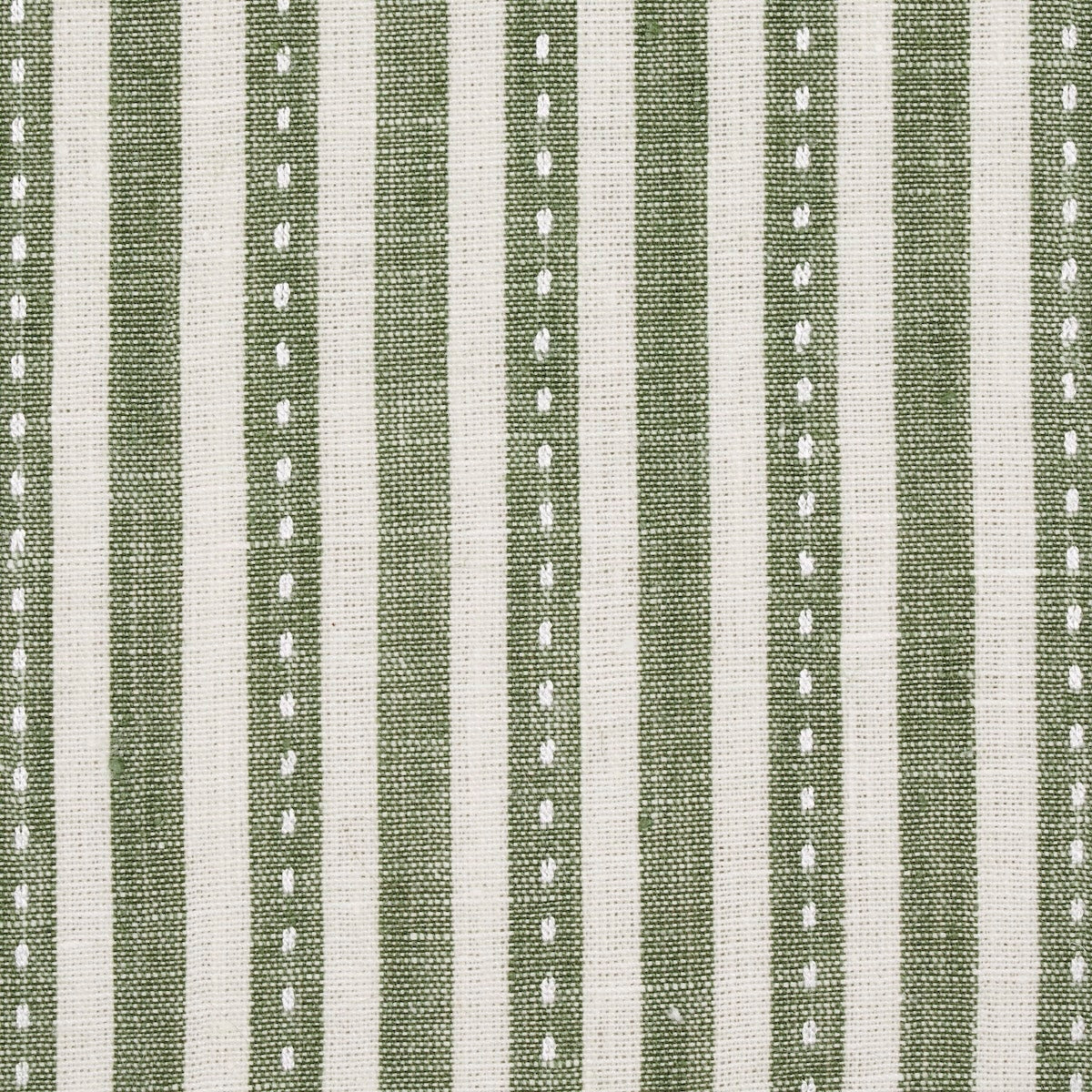 SCHUMACHER  NEW TRADITIONAL: PROVEN??AL MATHIS TICKING STRIPE PRINTS PRINTS SAGE   - 180591