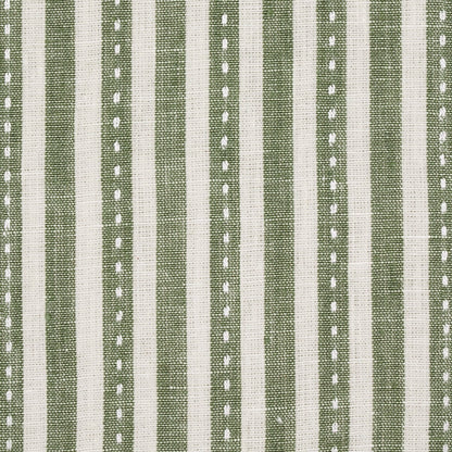 SCHUMACHER  NEW TRADITIONAL: PROVEN??AL MATHIS TICKING STRIPE PRINTS PRINTS SAGE   - 180591