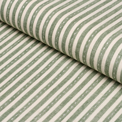 SCHUMACHER  NEW TRADITIONAL: PROVEN??AL MATHIS TICKING STRIPE PRINTS PRINTS SAGE   - 180591