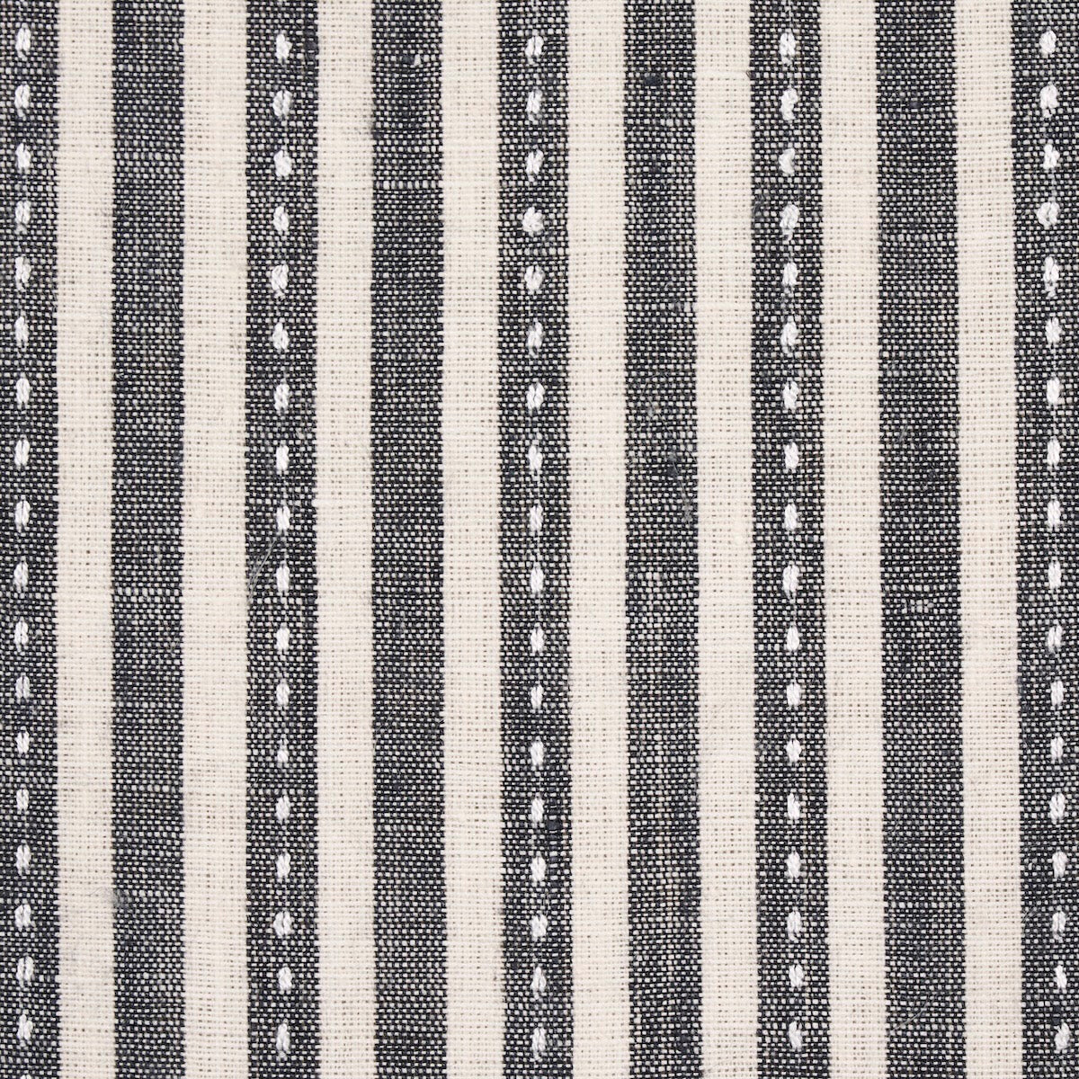 SCHUMACHER  NEW TRADITIONAL: PROVEN??AL MATHIS TICKING STRIPE PRINTS PRINTS CARBON   - 180592