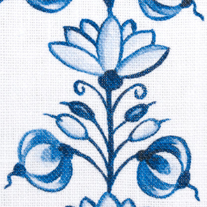 SCHUMACHER  MARIE-ANNE OUDEJANS DELFT STRIPE PRINTS PRINTS CORNFLOWER BLUE   - 180660