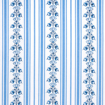 SCHUMACHER  MARIE-ANNE OUDEJANS DELFT STRIPE PRINTS PRINTS CORNFLOWER BLUE   - 180660