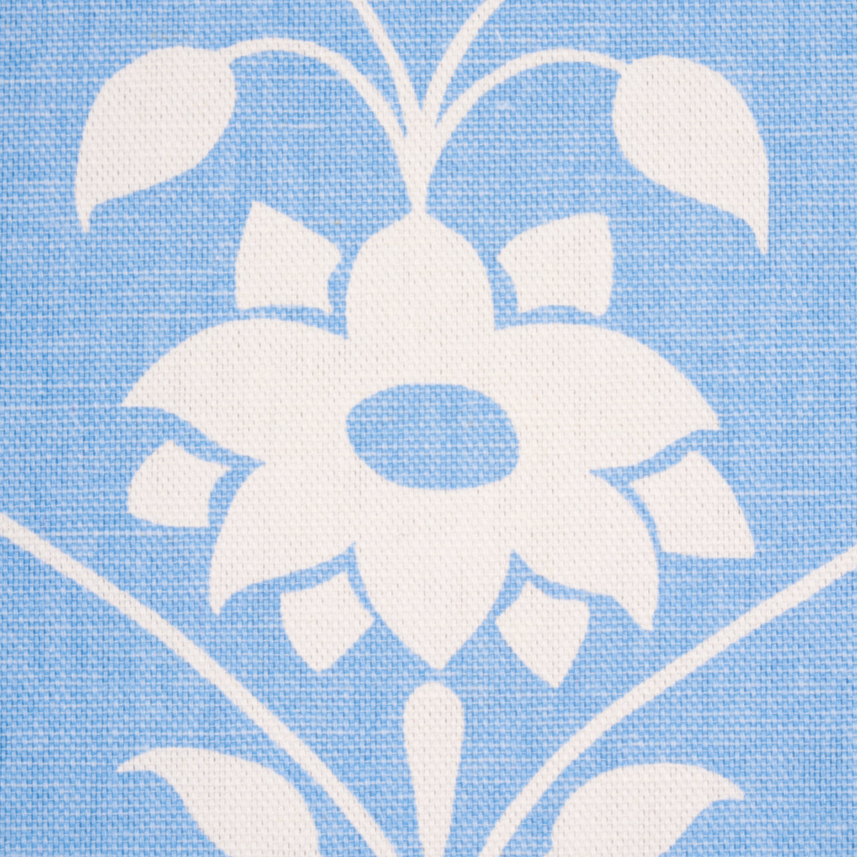 SCHUMACHER  MARIE-ANNE OUDEJANS JAIPUR MUGHAL FLOWER   Cornflower Blue   - 180681