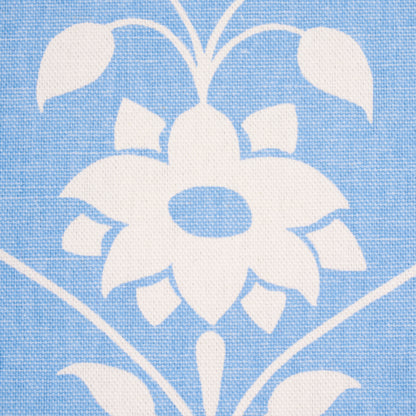 SCHUMACHER  MARIE-ANNE OUDEJANS JAIPUR MUGHAL FLOWER   Cornflower Blue   - 180681