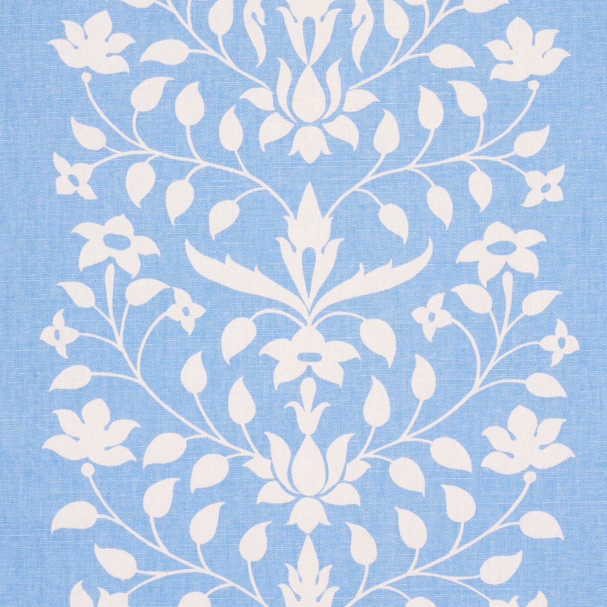SCHUMACHER  MARIE-ANNE OUDEJANS JAIPUR MUGHAL FLOWER   Cornflower Blue   - 180681