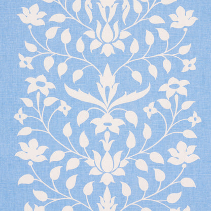 SCHUMACHER  MARIE-ANNE OUDEJANS JAIPUR MUGHAL FLOWER   Cornflower Blue   - 180681