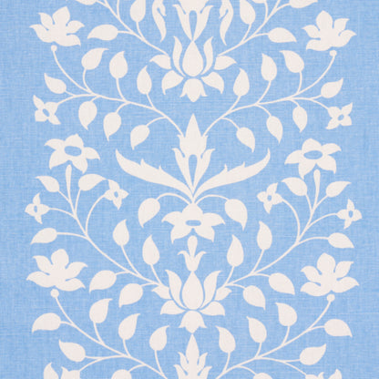 SCHUMACHER  MARIE-ANNE OUDEJANS JAIPUR MUGHAL FLOWER   Cornflower Blue   - 180681