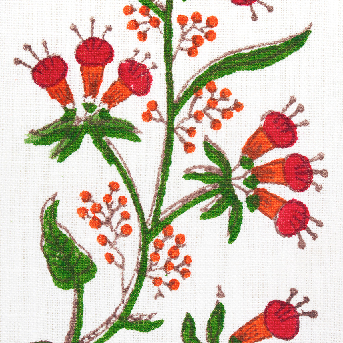 SCHUMACHER  MARIE-ANNE OUDEJANS HIMALAYA HAND BLOCK PRINT PRINTS PRINTS PINK   - 180690