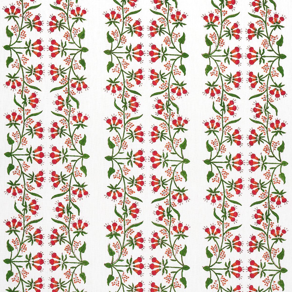 SCHUMACHER  MARIE-ANNE OUDEJANS HIMALAYA HAND BLOCK PRINT PRINTS PRINTS PINK   - 180690