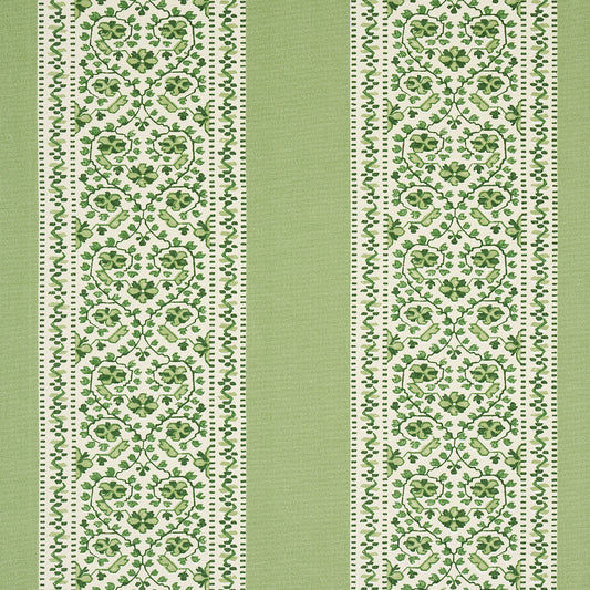 SCHUMACHER  MOON RIVER JASMINE INDOOR/OUTDOOR PRINTS,HIGH PERFORMANCE,INDOOR/OUTDOOR PRINTS,HIGH PERFORMANCE,INDOOR/OUTDOOR LEAF GREEN   - 180741