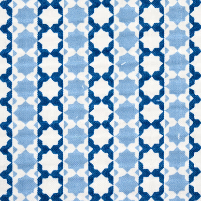 SCHUMACHER  MARK D. SIKES POSY INDOOR/OUTDOOR PRINTS,HIGH PERFORMANCE,INDOOR/OUTDOOR PRINTS,HIGH PERFORMANCE,INDOOR/OUTDOOR INDIGO   - 180750