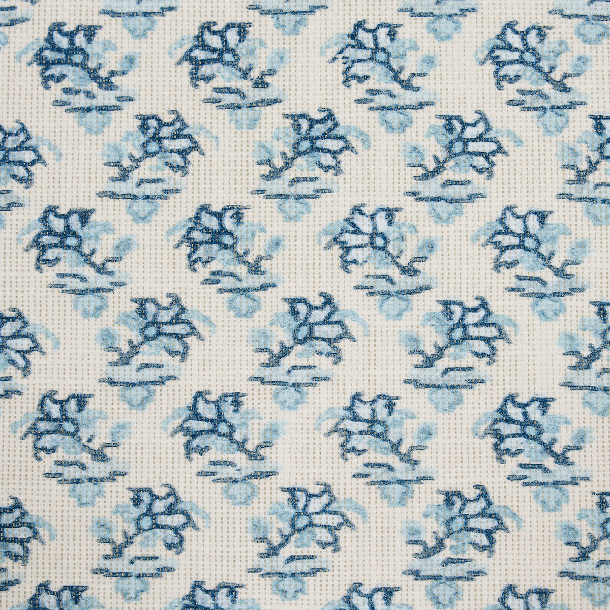 SCHUMACHER FABRIC  MARK D. SIKES OLEANDER INDOOR/OUTDOOR   INDIGO   - 180760