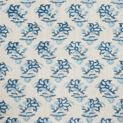 SCHUMACHER FABRIC  MARK D. SIKES OLEANDER INDOOR/OUTDOOR   INDIGO   - 180760