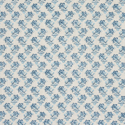 SCHUMACHER FABRIC  MARK D. SIKES OLEANDER INDOOR/OUTDOOR   INDIGO   - 180760